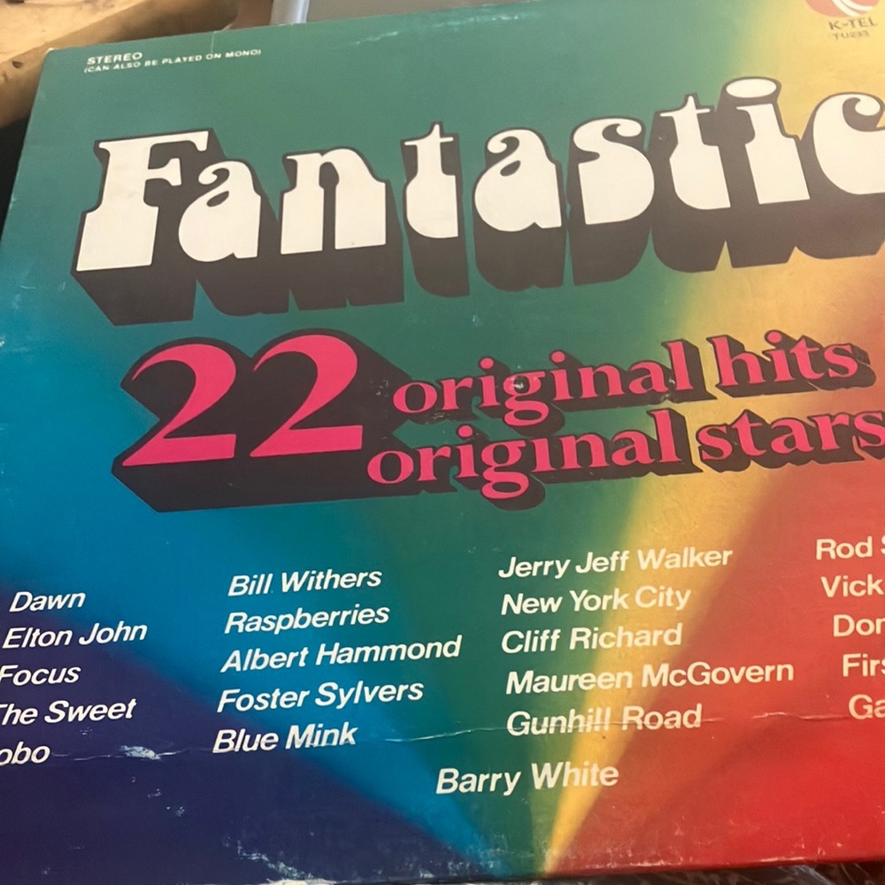 Fantastic 22 Original Hits Vinyl Record
